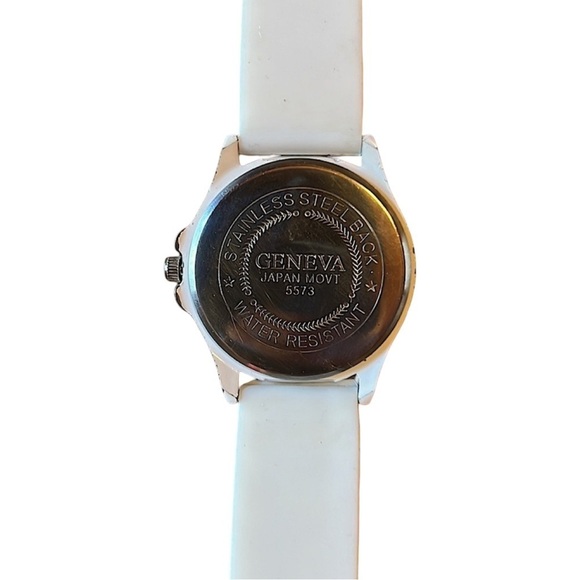 GENEVA • White Quartz Watch - Picture 4 of 4